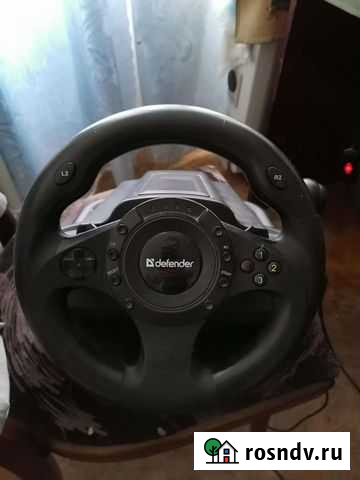 Игровой руль с педалями Люберцы - изображение 1