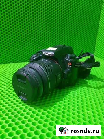 Зеркальный фотоаппарат sony slt-a37 Красноярск - изображение 1