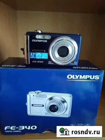 На запчастиЦифровой фотоаппарат Olympus FE 340 Смоленск - изображение 1