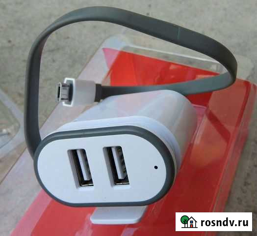 Зарядное устройство YJ-06 2.1 Ампера micro Usb Феодосия - изображение 1