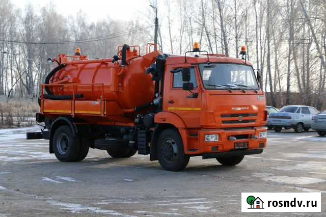 Илососная машина мвс-7,5М камаз-43253 Благовещенск - изображение 1