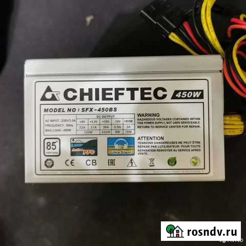 SFX 450w chieftec Вологда - изображение 1
