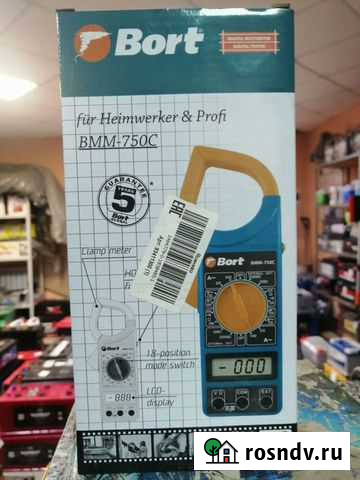 Мультиметр Bort BMM-750C bort 93411300 Моршанск - изображение 1