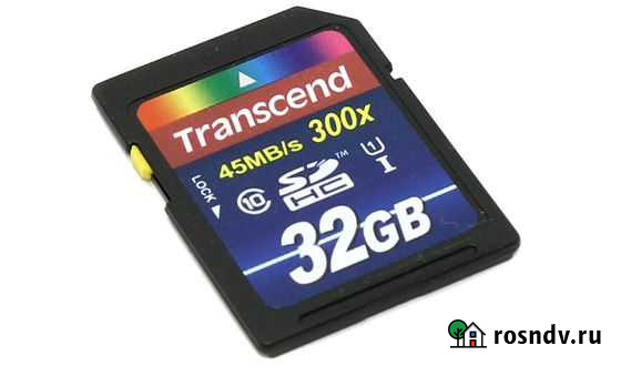 Карта памяти Transcend sdhc 32 гб (TS32gsdhc10) Альметьевск - изображение 1