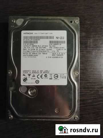 Жесткий диск на 500 Gb Нижний Тагил - изображение 1