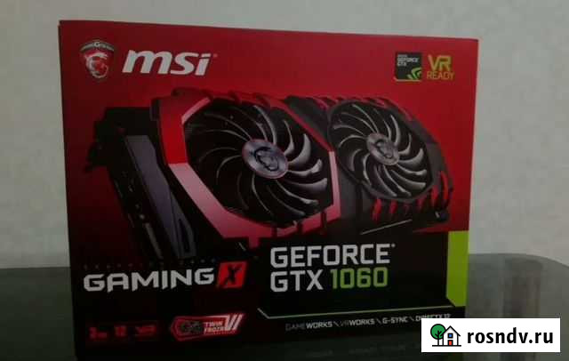 Видеокарта gtx 1060 6gb MSI Астрахань - изображение 1