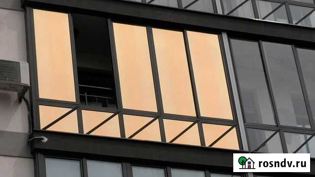 Тонирование окон балконов, лоджий,домов и зданий Липецк - изображение 1