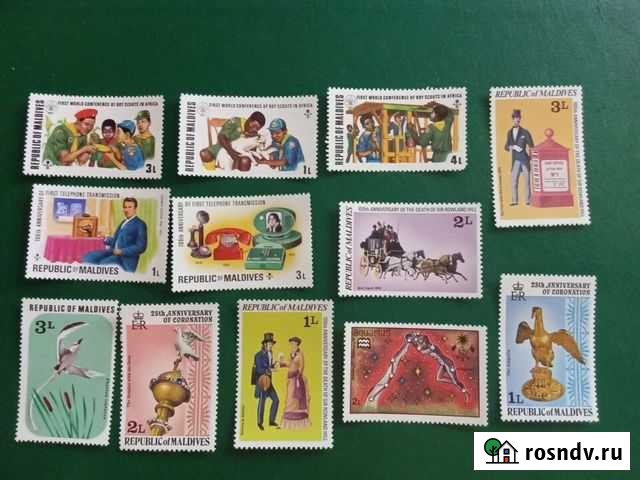 Марки Мальдивы Симферополь - изображение 1