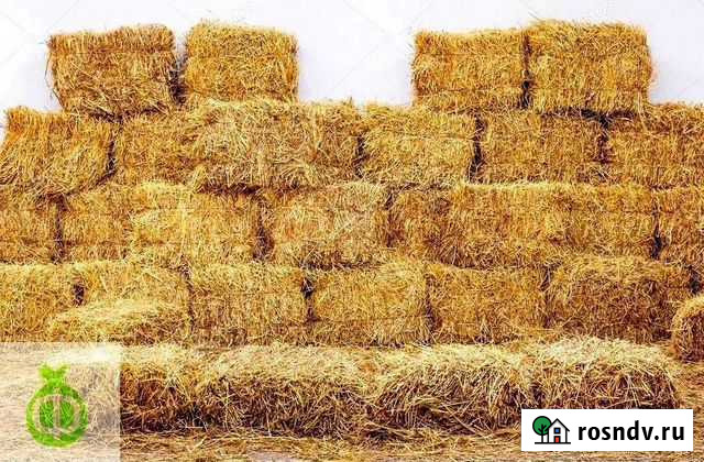 Солома в тюках с доставкой Сергиев Посад - изображение 1
