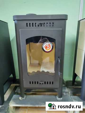 Печь-камин бавария оптима с плитой Ярославль - изображение 1