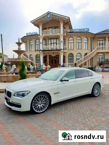 Прокат авто на свадьбу BMW 7 серии Long F02 Нальчик - изображение 1