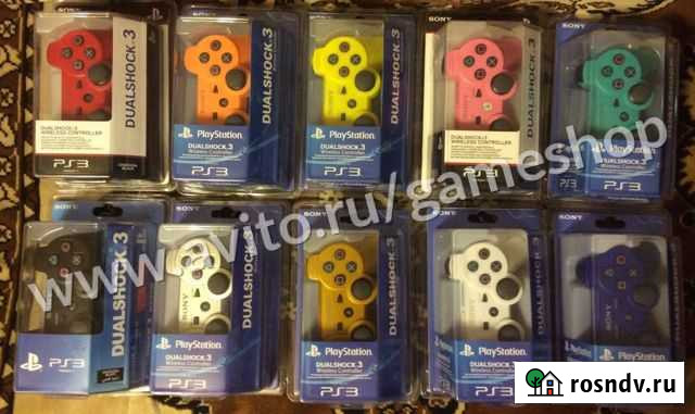 Геймпады для пс3 новые джойстики PS3 Ярославль - изображение 1