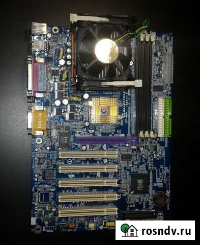 Gigabyte GA-8ST800 + проц Intel Socket478 Брянск - изображение 1