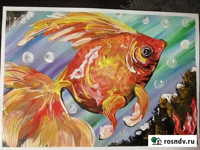 Рисунки для мастер-класса (гуашь, формат А2, А3) Тула - изображение 1