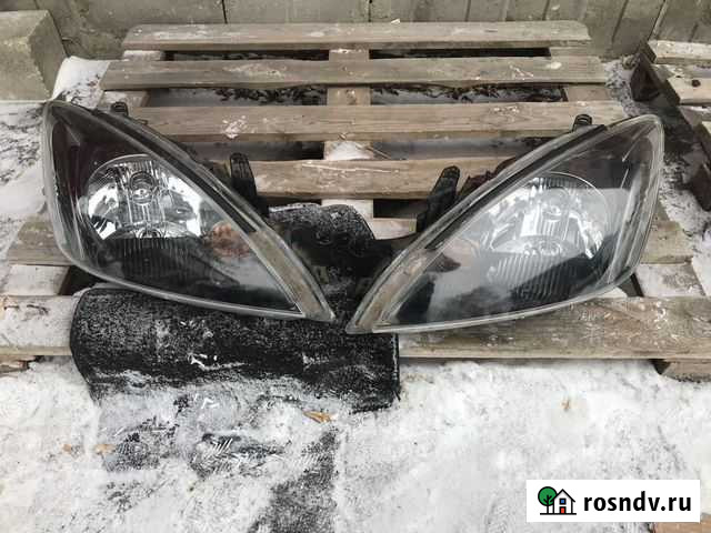 Фары оригинал чёрные митсубиси лансер 9 Коломна - изображение 1