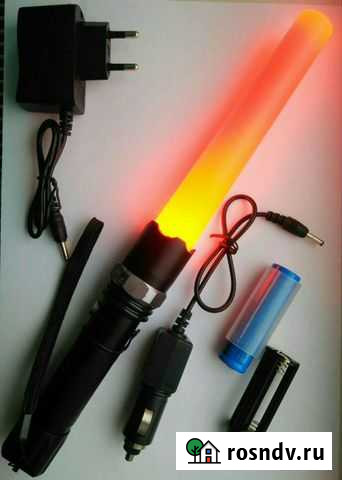 Жезл фонарь авиа, аккумуляторный Ногинск - изображение 1