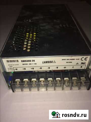 Блок питания 24В 13А SWS300-24 Уфа - изображение 1