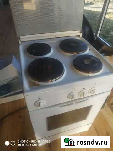 Плита электрическая бу с духовкой Горно-Алтайск - изображение 1