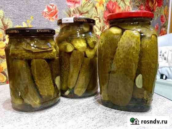 Огурцы маринованные Елизово