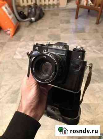 Плёночный фотоаппарат zenit с чехлом Томск