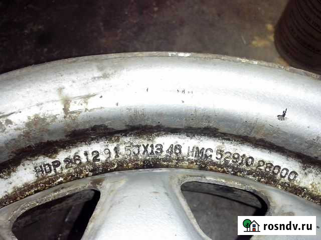 Комплект дисков 13 Hyundai, Mitsubishi, Nissan Великий Новгород - изображение 1