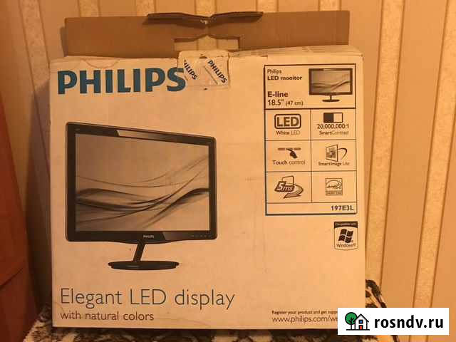 Монитор Philips белый Орск - изображение 1