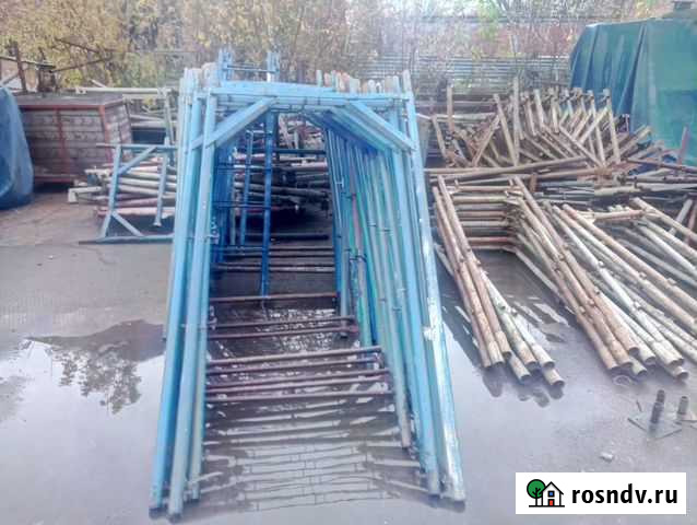 Леса строительные рамные бу Долгопрудный - изображение 1