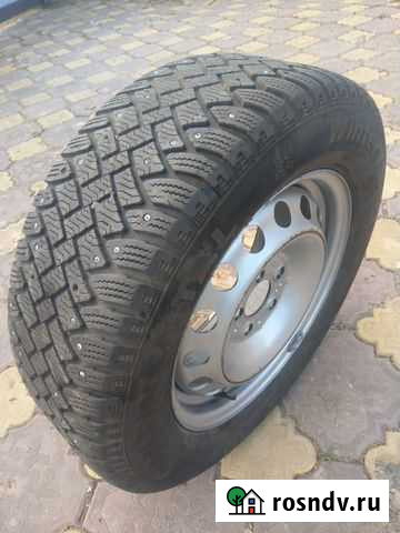 Колесо в сборе зимнее Continental WinterViking 1 Обнинск - изображение 1