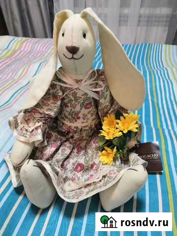 Зайка с ромашками bogacho Солнечногорск - изображение 1