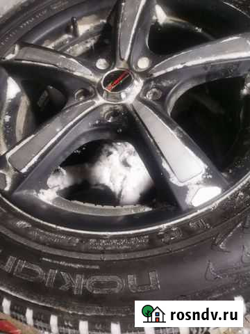 Литые диски с зимней резиной 16 радус Красногорск - изображение 1