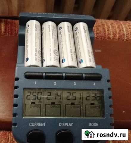 Аккумуляторы Sanyo Eneloop AA (original) 2000 мАч Балашиха - изображение 1