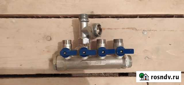 Коллектор сантехнический mfp 3/4 на 4 выхода Сыктывкар - изображение 1