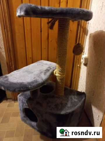 Дом-этажерка-когтеточка для кошки Воркута - изображение 1