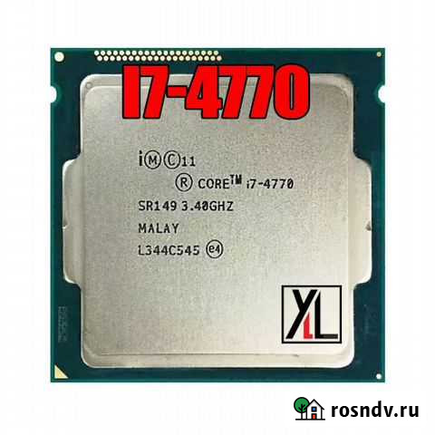 Core i7 4770 + Asus B85M-G. 1150 сокет Челябинск - изображение 1