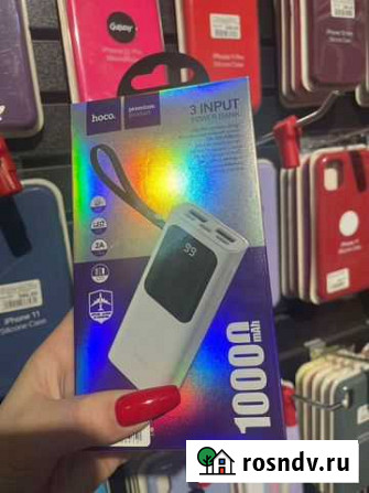 Аккумулятор внешний hoco j41 10000mah белый Бийск - изображение 1