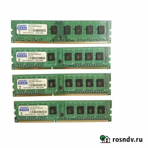Оперативная память Goodram DDR3 8Gb 4х2Gb Калининград - изображение 1
