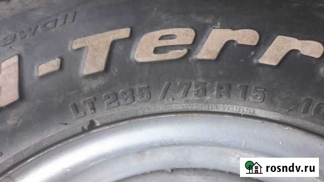 Грязевые колеса на ниву MT BF Гудрич Нягань - изображение 1