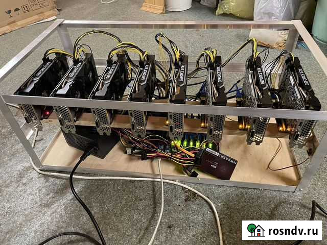 Майнинг ферма 2060,1660,3060,6600xt Ногинск - изображение 1