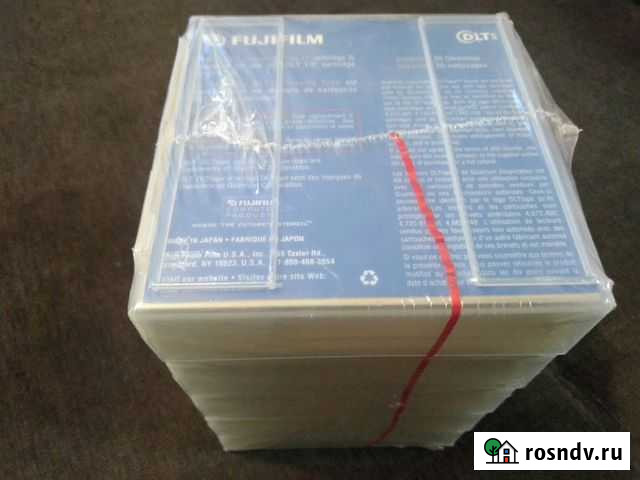 Fujifilm чистящий картридж DLT cleaning tape lll Челябинск - изображение 1