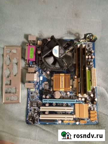 Материнская плата g31 проц e8400 4гб памяти Тула - изображение 1