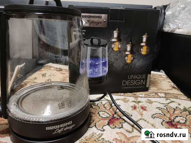 Чайник электрический новый redmond Романовка - изображение 1