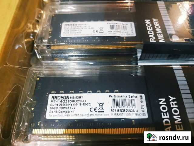 Новая Оперативная Память DDR4 16gb Курск - изображение 1