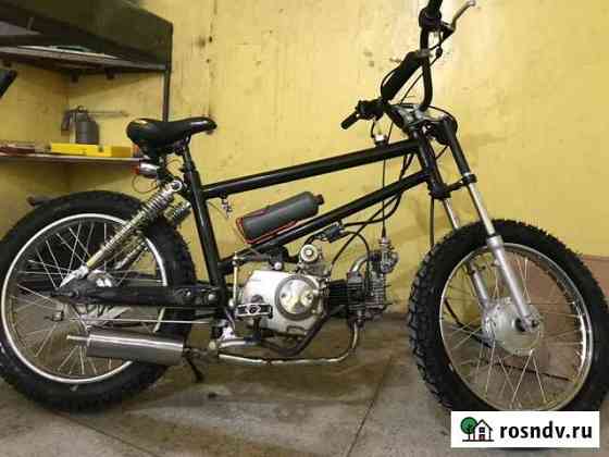 Самодельный мопед BMX CUB Рахья