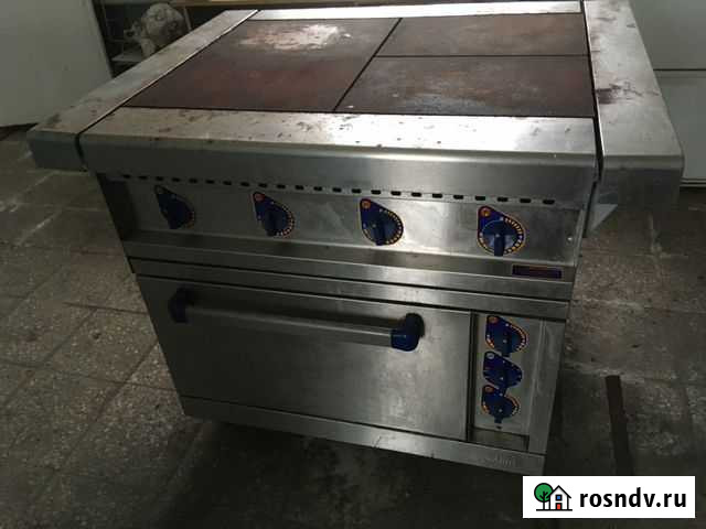 Плита 4-х конфорочная Abat с дух. шкафом эп-4жш Инза - изображение 1