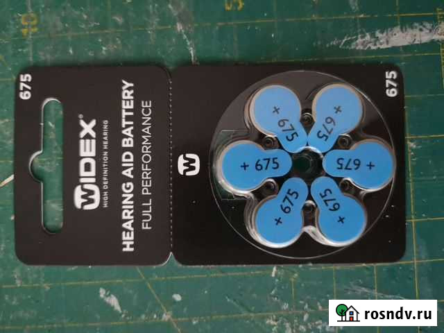 Батарейки для слухового аппарата Вологда - изображение 1