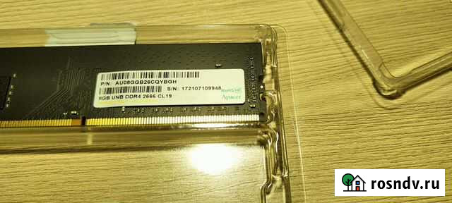 Оперативная память Apacer ddr4 8gb 2666 Великий Новгород - изображение 1