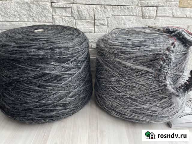 Фантазийная полушерстянная Итальянская пряжа Одинцово - изображение 1