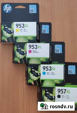 Картридж оригинал струйный hp 957 953 Нижний Новгород - изображение 1