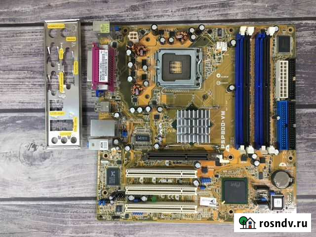 Материнская плата Asus p5p800-vm Новосибирск - изображение 1