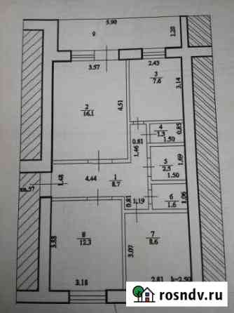 3-комнатная квартира, 62 м², 4/5 эт. на продажу в Мелеузе Мелеуз
